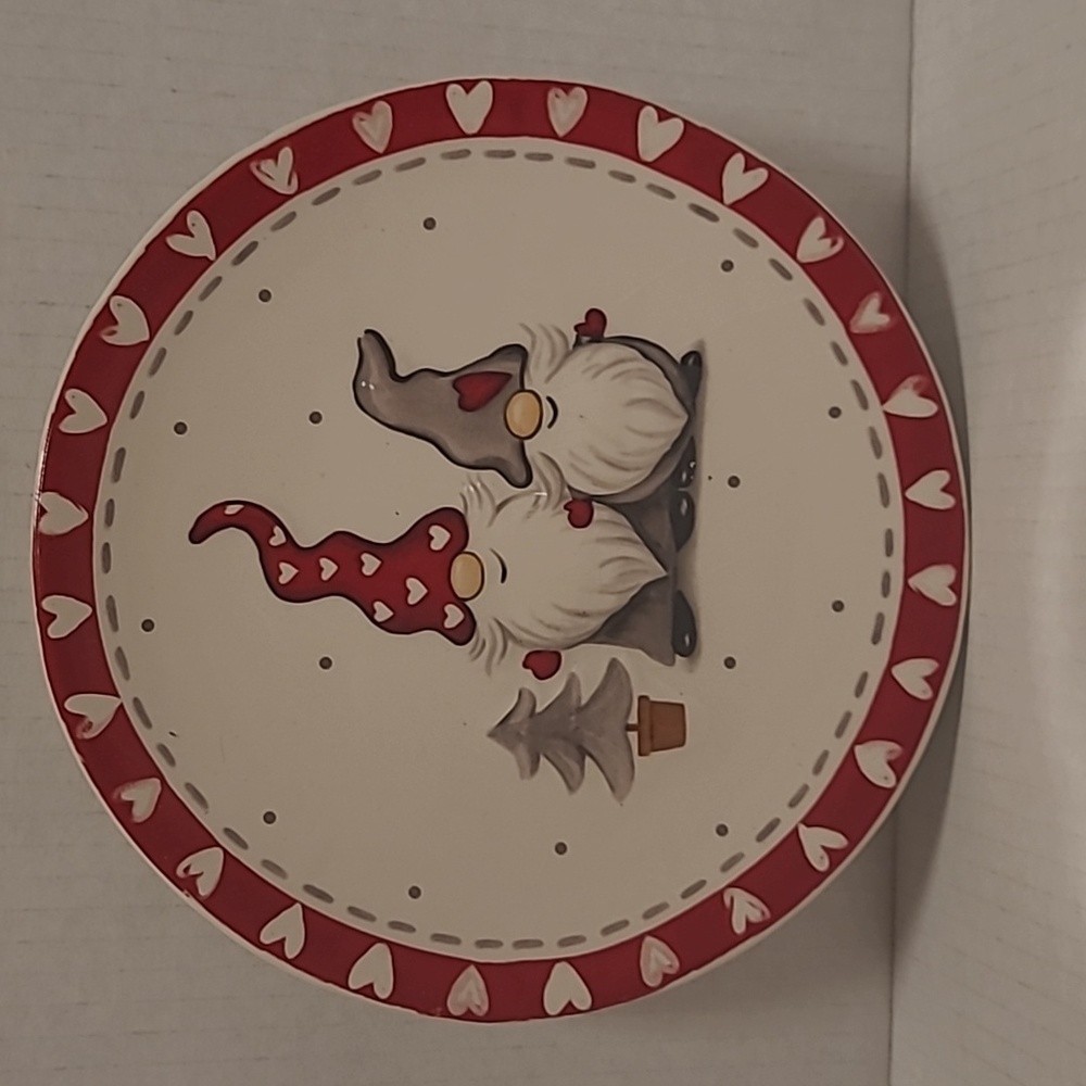 Adorable Gnome Plate.